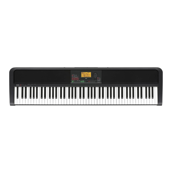 Korg XE20 Manual Del Usuario