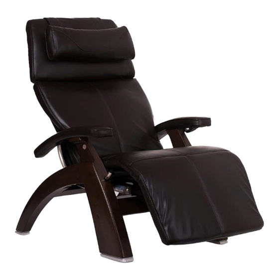 Human Touch Perfect Chair pc610 Manual De Uso Y Cuidado