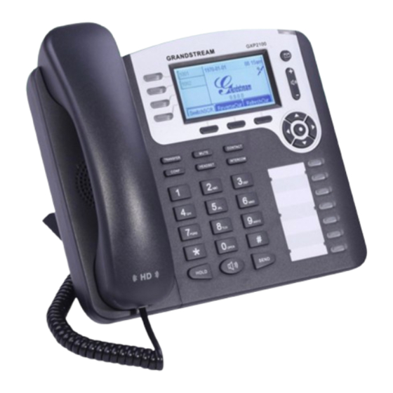 Grandstream GXP 2100 Manual De Uso