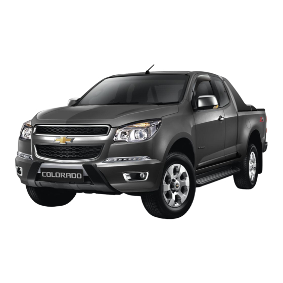 Chevrolet Colorado 2014 Manuales