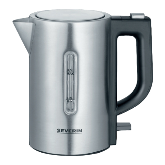 SEVERIN WK 3647 Instrucciones De Uso