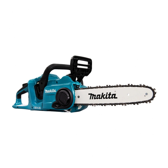 Makita DUC353 Manual De Instrucciones