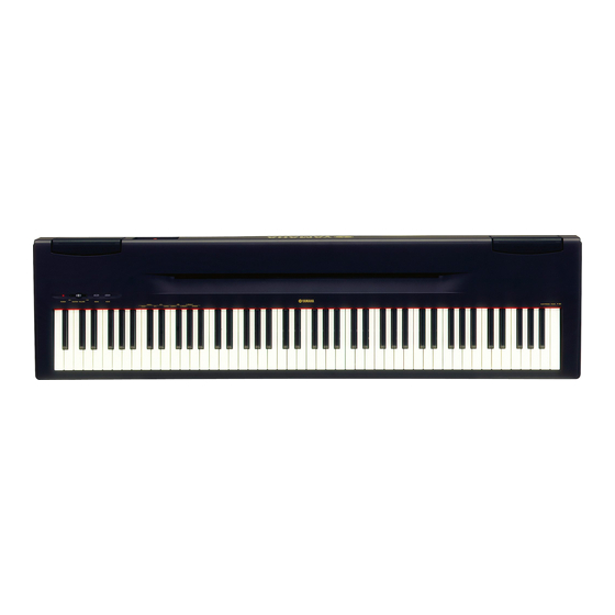 Yamaha P-60 Manual De Instrucciones