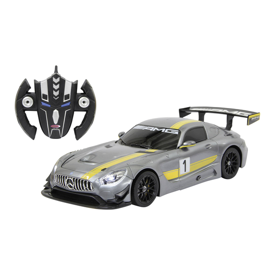 Jamara GERMANY Mercedes-AMG GT3 transformable 2,4 GHz Manual De Instrucciones