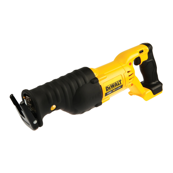 DeWalt DCS381 Manual De Instrucciones