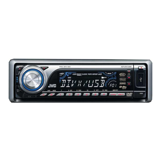 JVC KD-DV7302 Manual De Instrucciones