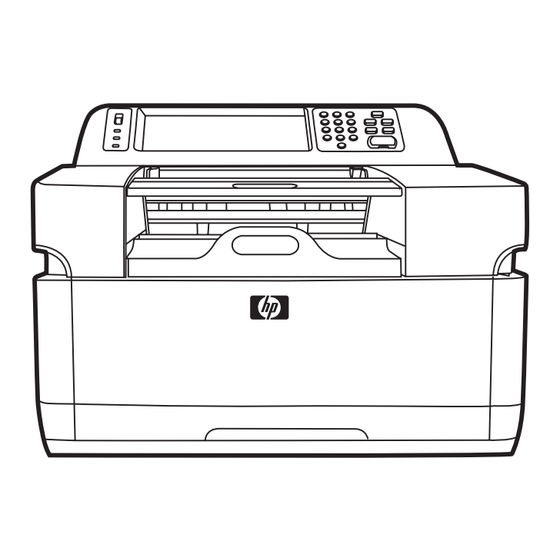 HP 9200c Guía De Instalación Inicial
