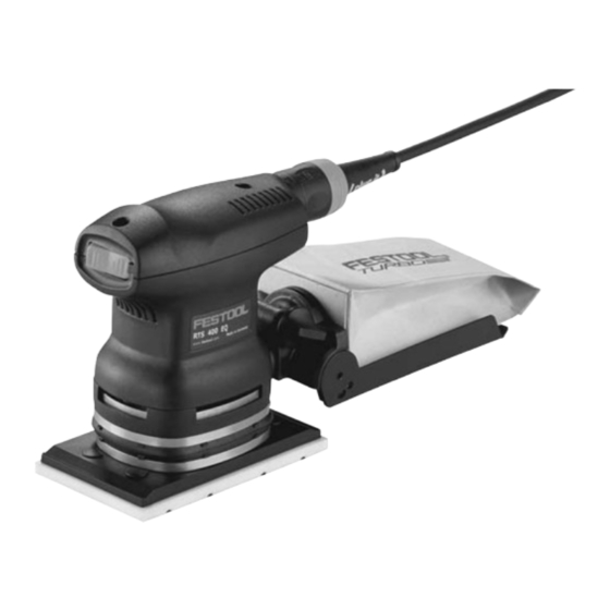 Festool RUTSCHER RTS 400 Q Manual De Instrucciones Original