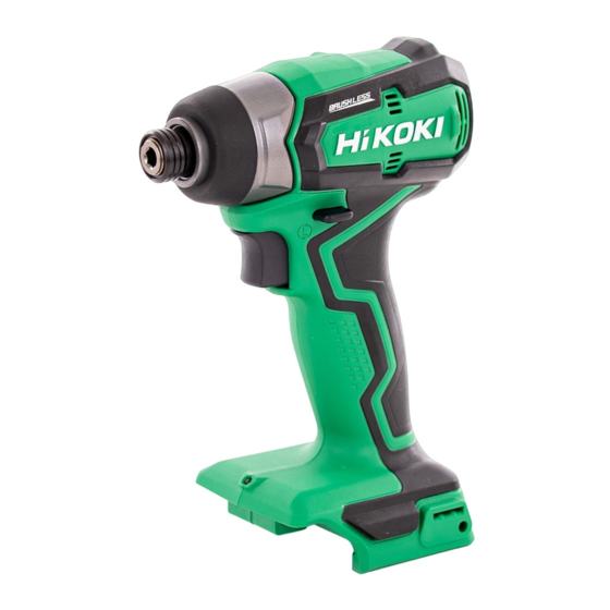 HIKOKI WH 18DD Instrucciones De Manejo