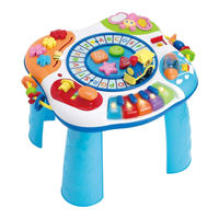 Winfun Letter Train & Piano Activity Table Manual Del Usuario