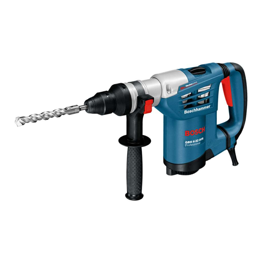 Bosch GBH 4-32 DFR Professional Manual Original