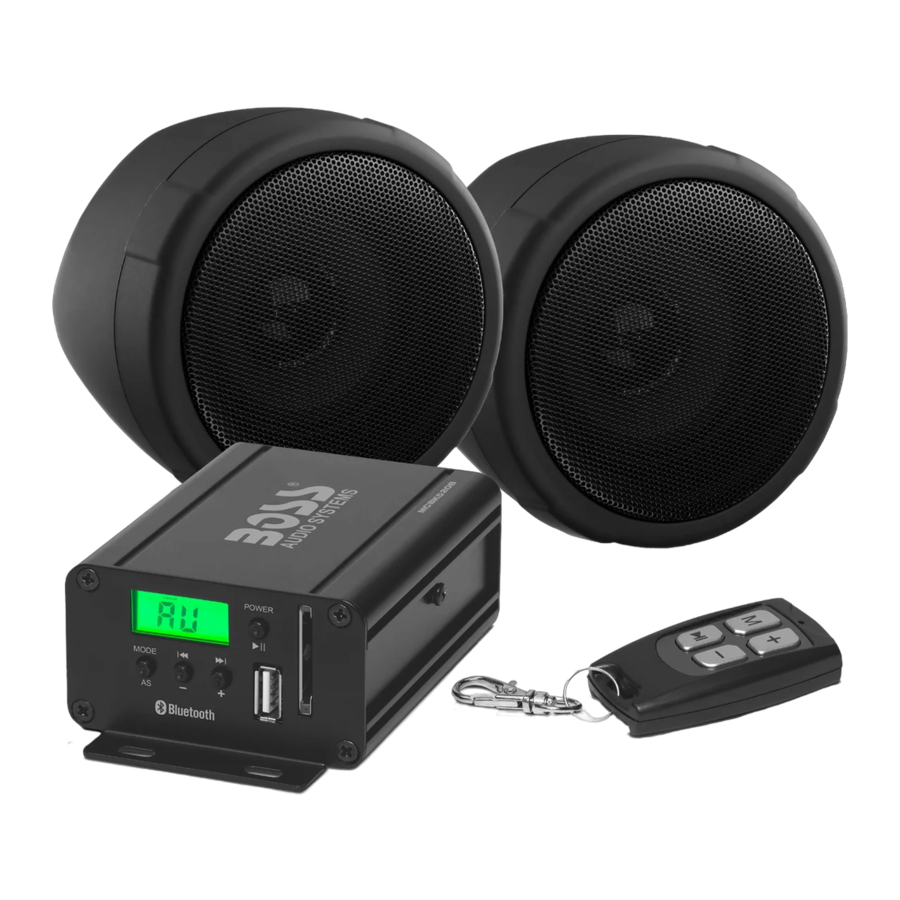 Manual de Boss Audio Systems MCBK520B