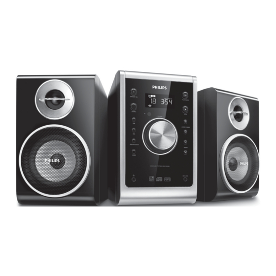 Philips MCM285 Guia De Inicio Rapido