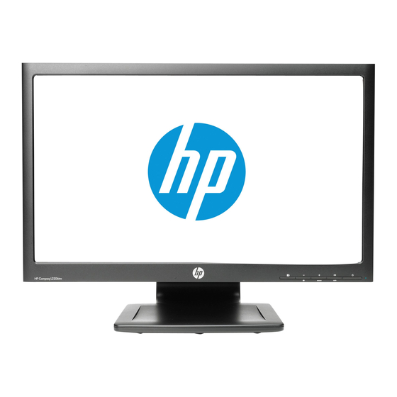 HP Compaq L2206tm Guia Del Usuario