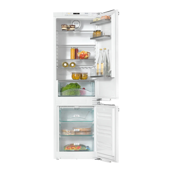 Miele KFN 37432 iD Instrucciones De Manejo Y Montaje