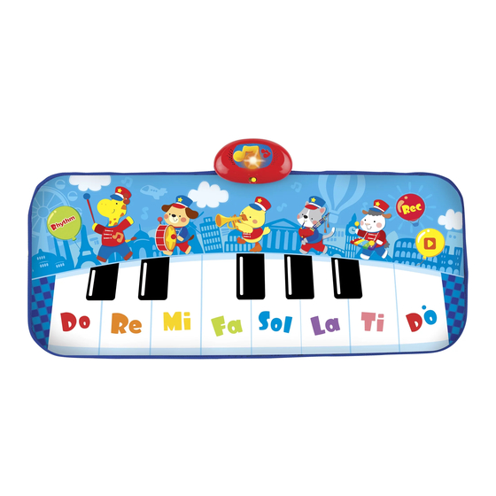 Winfun Tap 'N Play Piano Mat Manual Del Usuario