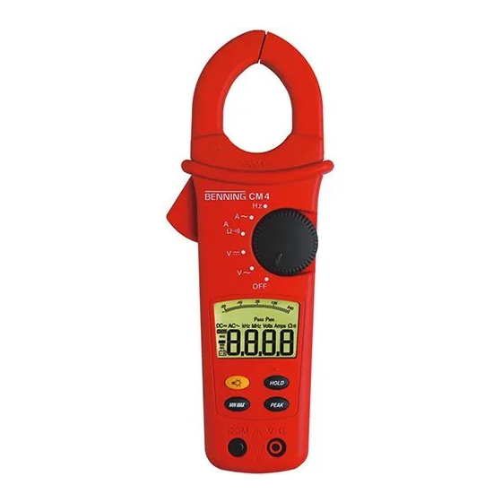 Benning CM 4 Instrucciones De Servicio