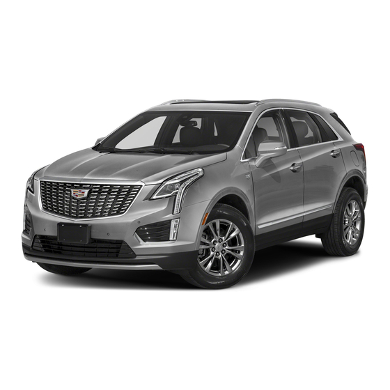 Cadillac XT5 2021 Manual Del Propietário