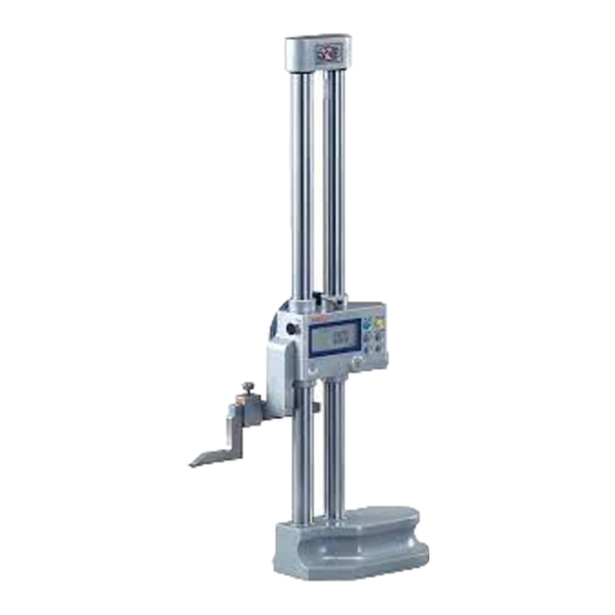 Mitutoyo HDM-30AX Manual De Usuario