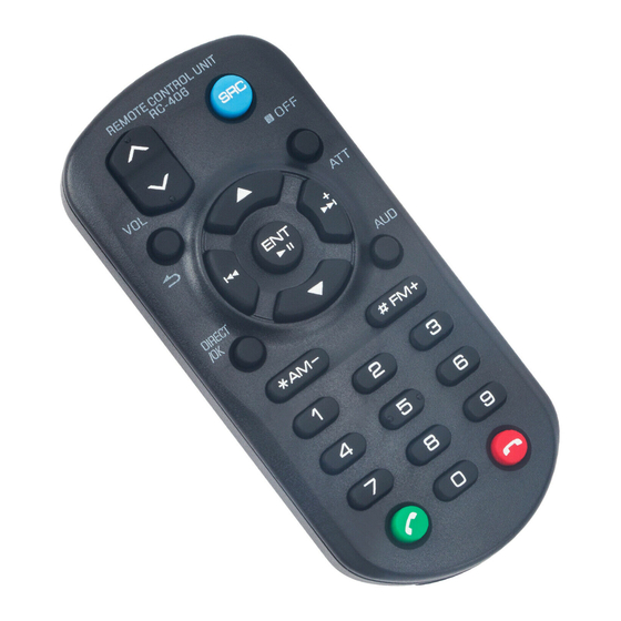 Kenwood KCA-RC406 Manual De Instrucciones