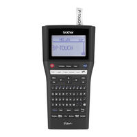 Brother P-Touch PT-H500LI Guia Del Usuario