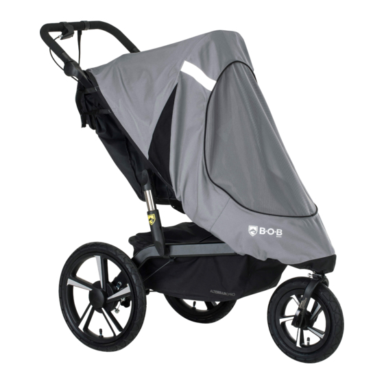 Britax BOB Gear SUN SHIELD Manual Del Usario