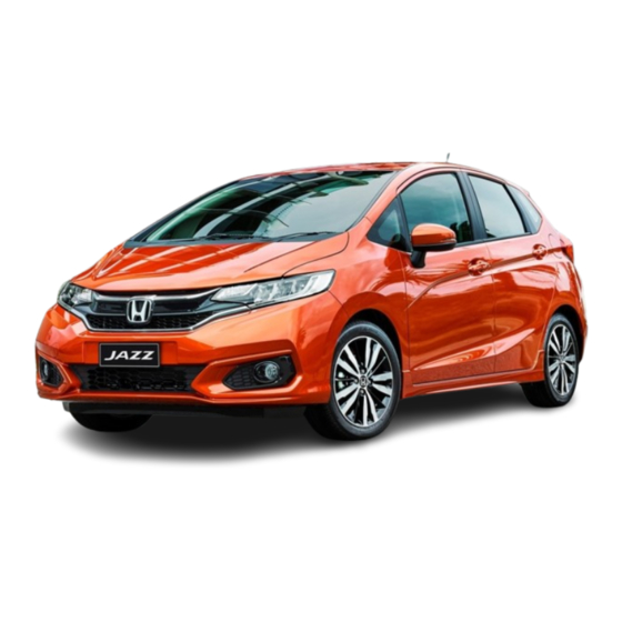 Honda JAZZ Manual Del Usuario