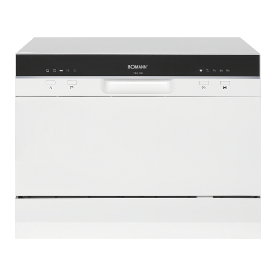 BOMANN TSG 708 Manual De Instrucciones