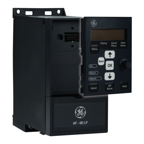 GE AF-60 LP Micro Drive Manual De Funcionamiento