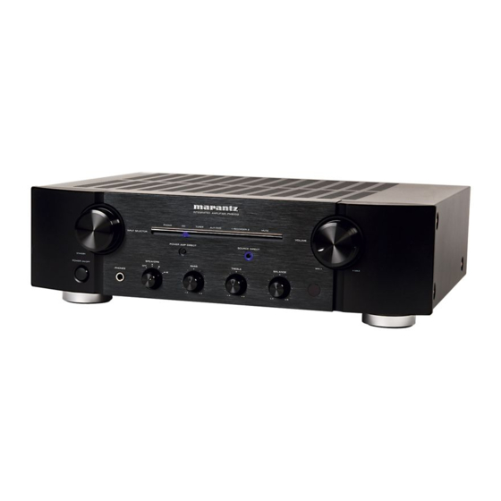 Marantz PM8003 Manual De Instrucciones