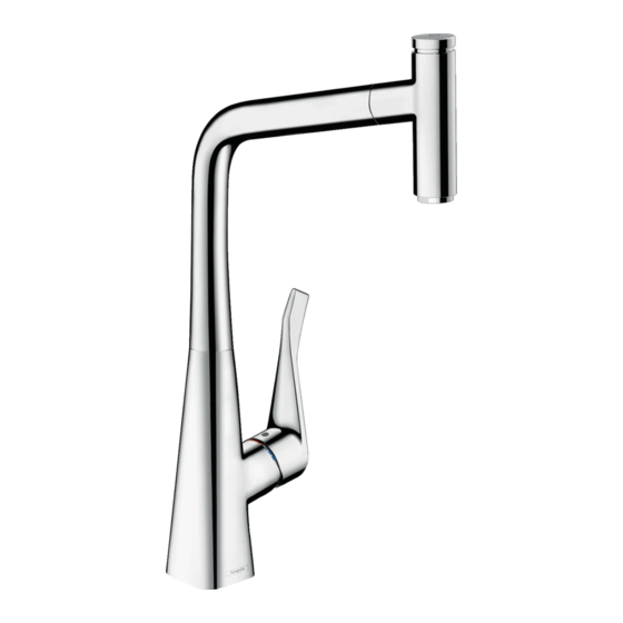 Hansgrohe Metris Select M71 320 1jet sBox 73803 Serie Manuales