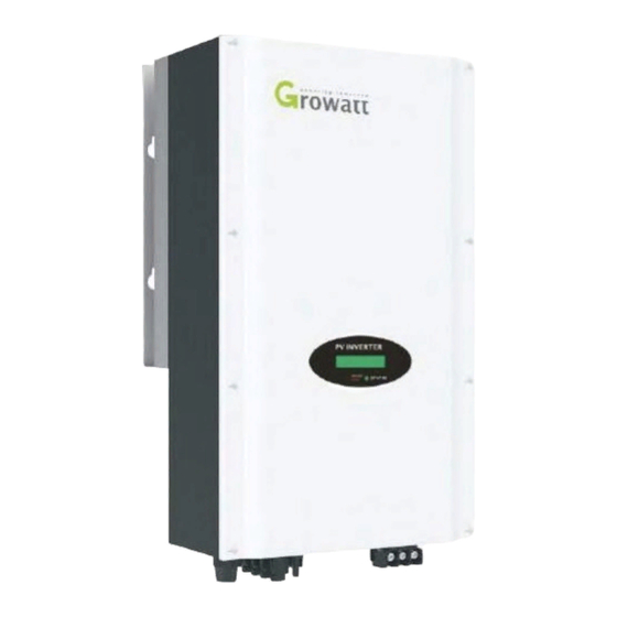 Growatt 8000 MTLP-US Manuales