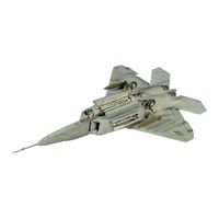 Italeri F-22 Raptor Manual De Instrucciones