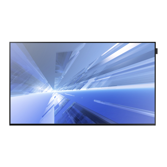 Samsung DB32D Manual Del Usuario