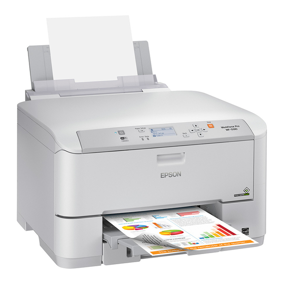 Epson WF-5190 Manual Del Usuario