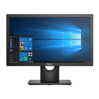 Dell E1916HV Guia Del Usuario