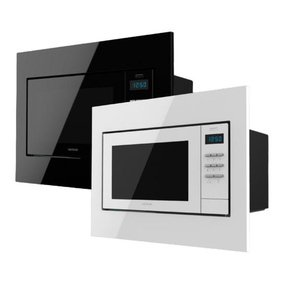 cecotec GRANDHEAT 2300 BUILT-IN BLACK Manual De Instrucciones