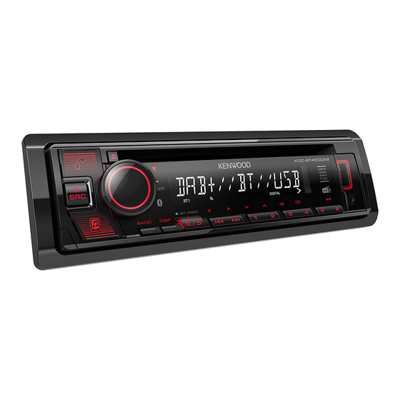 Kenwood KDC-BT950DAB Manual De Instrucciones