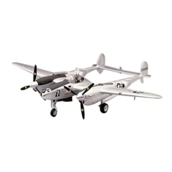 REVELL P-38J LIGHTNING Manual De Instrucciones