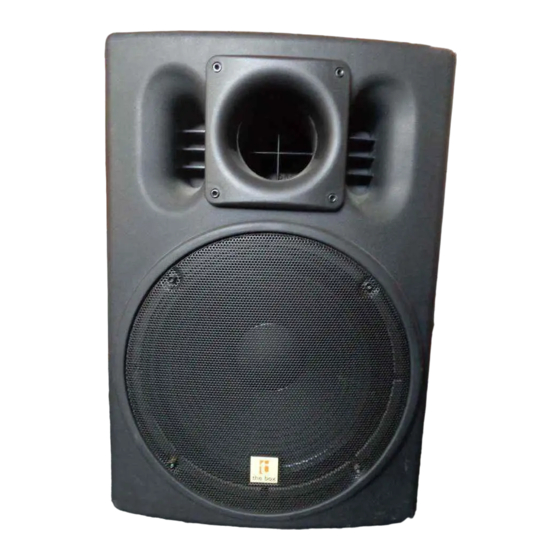 thomann The box pro SB 115A Manual De Instrucciones
