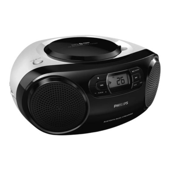 Philips AZ330T Manual Del Usuario