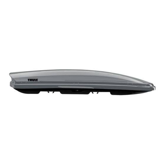 Thule Dynamic 800 M Manual Del Usuario