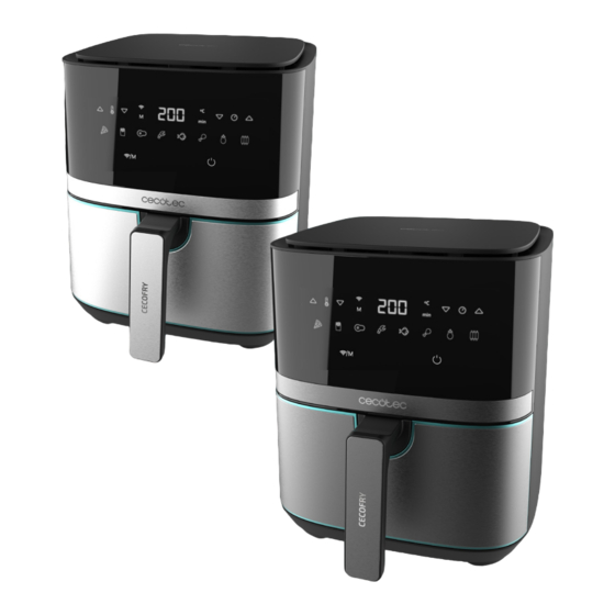 cecotec Cecofry Full InoxBlack 5500 Connected Pack Serie Manual De Instrucciones