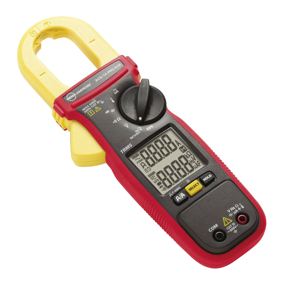 Amprobe ACD-14-PRO Manual Del Usuario