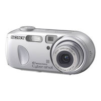 Sony Cyber-shot DSC-P93A Manual De Instrucciones