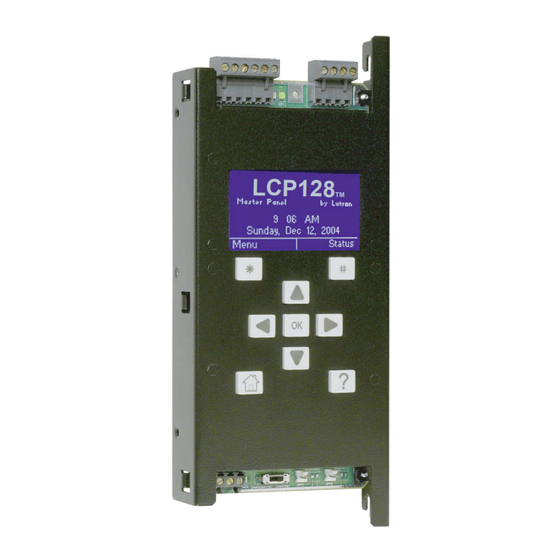 Lutron LCP128 Manual De Configuración Y Uso