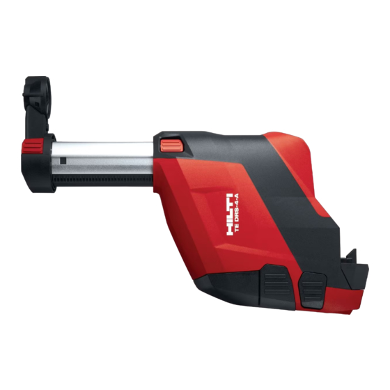 Hilti TE DRS-4-A Manuales