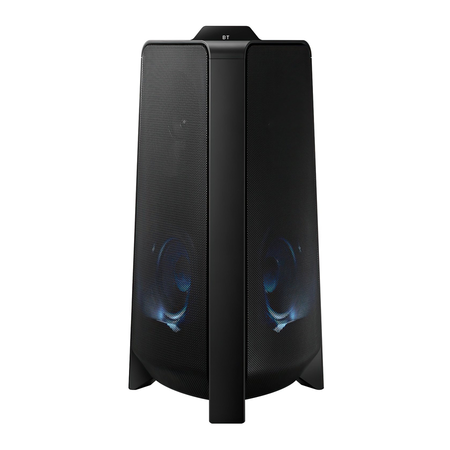 Samsung MX-T50 Manual