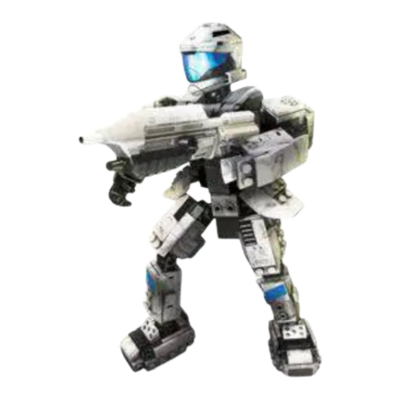 Mega Bloks HALO WARS THE AUTHENTIC COLLECTOR'S Serie Manual De Instrucciones