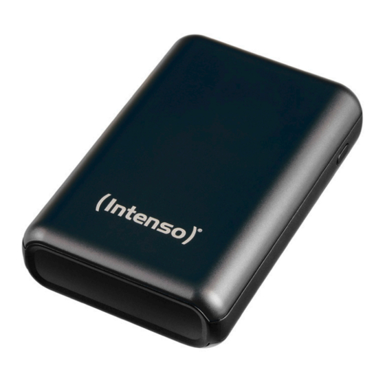 Intenso POWERBANK A10000 Manual Del Usuario